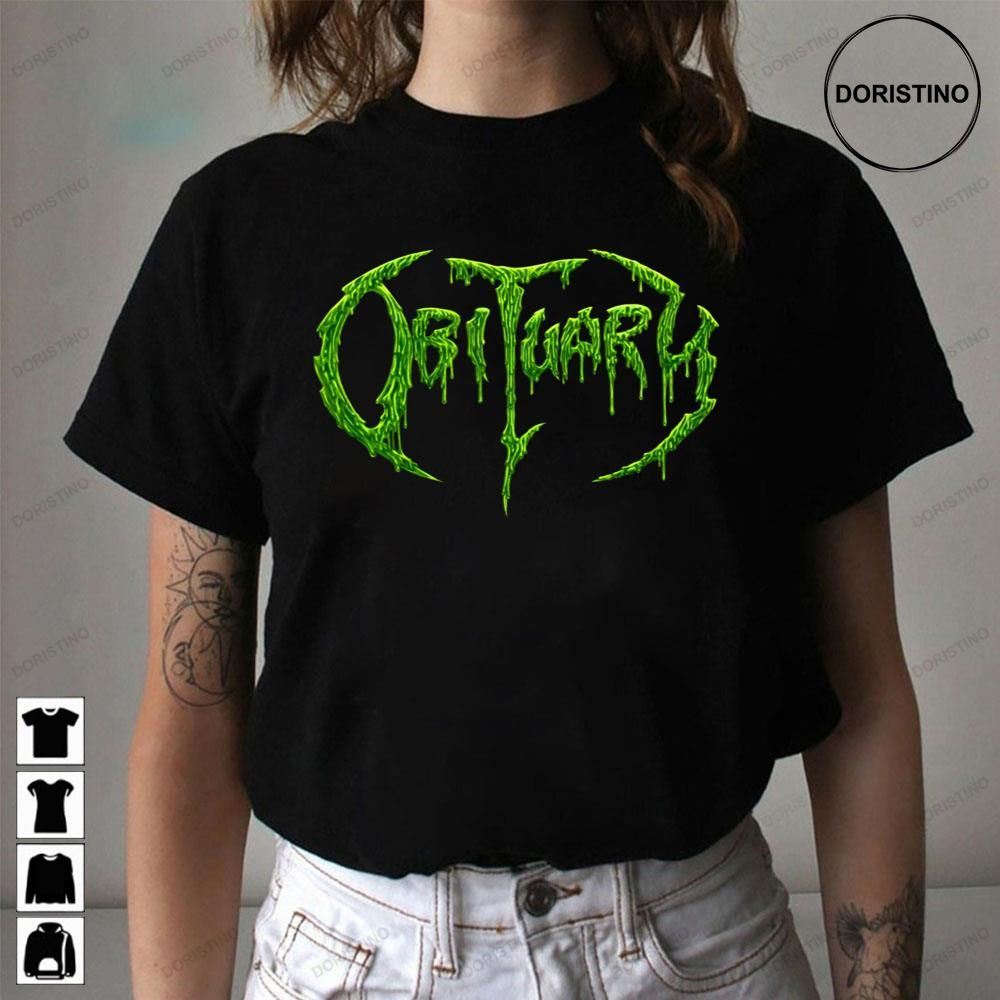 Green Art Obituary Limited Edition T-shirts